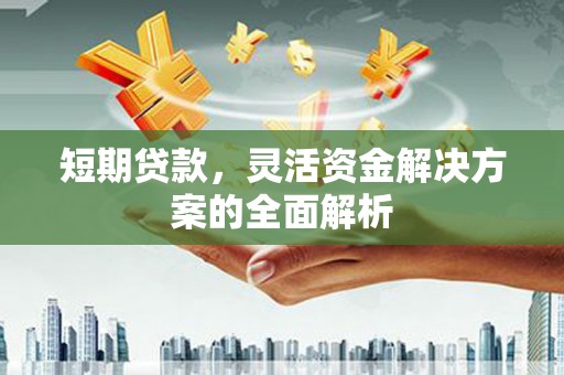 文登短期贷款，灵活资金解决方案的全面解析
