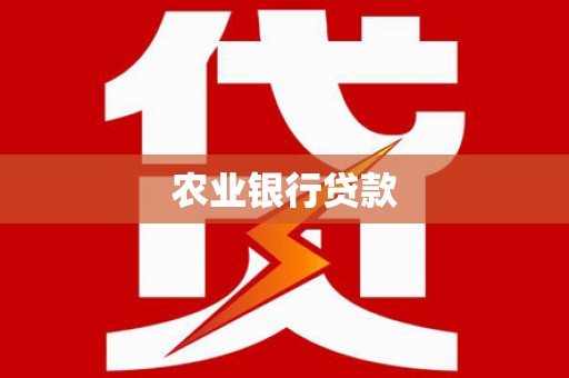 文登农业银行贷款