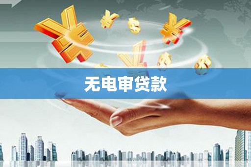文登无电审贷款