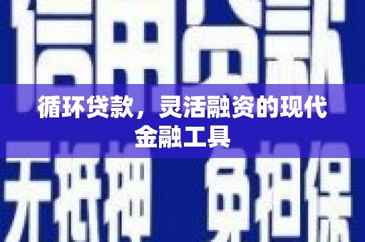 文登循环贷款，灵活融资的现代金融工具
