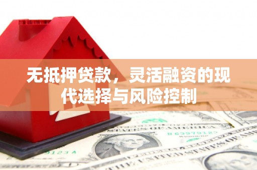 文登无抵押贷款，灵活融资的现代选择与风险控制