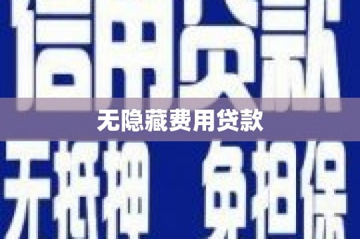 文登无隐藏费用贷款