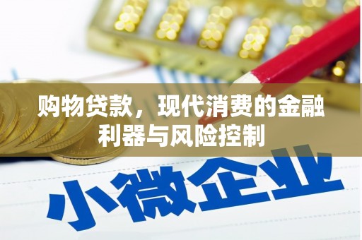 文登购物贷款，现代消费的金融利器与风险控制