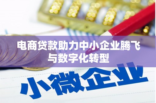 文登电商贷款助力中小企业腾飞与数字化转型